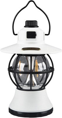 Honmeet Mini Led Camping Lantern, Rechargeable Tent Light, White