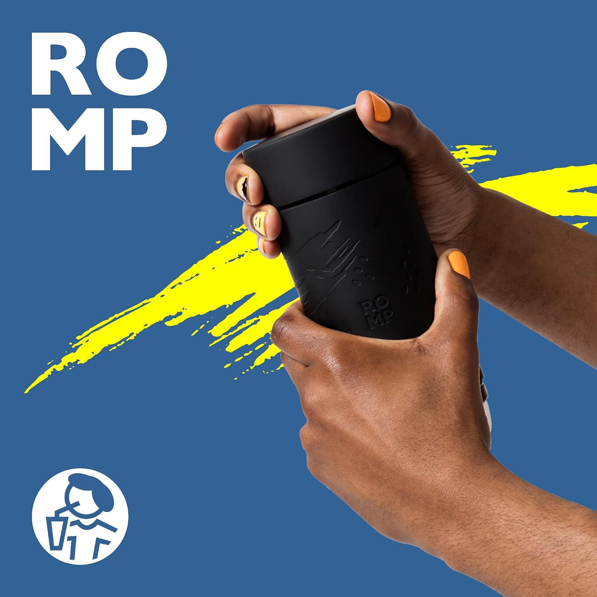 Romp Dash Male Stroker, Soft Touch with Suction Control