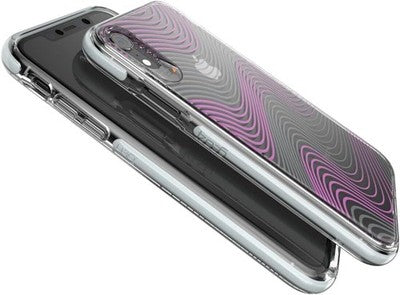 Gear4 Victoria Iphone Xr Case W/D3O Impact Protection - Purple Swirl