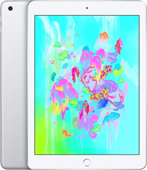 Apple iPad 9.7-inch 6th Gen (2018) Silver 128GB Wi-Fi Tablet