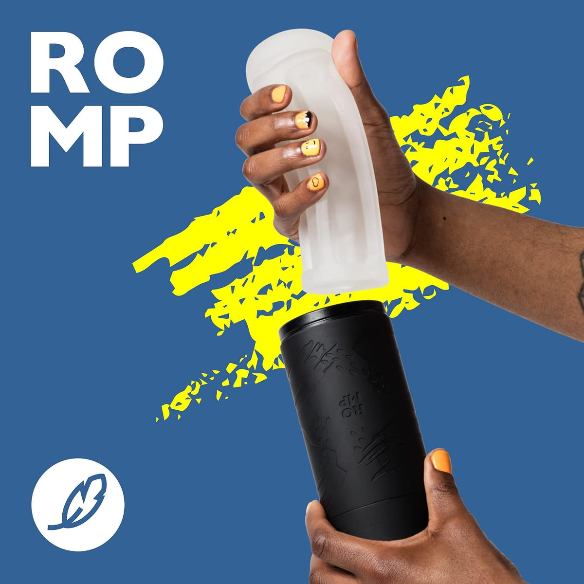 Romp Dash Male Stroker, Soft Touch with Suction Control