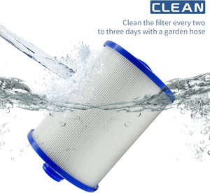 Spa Filter Cartridge for Unicel 6CH-940, Pleatco PWW50P3, Filbur FC-0359 2 Pack