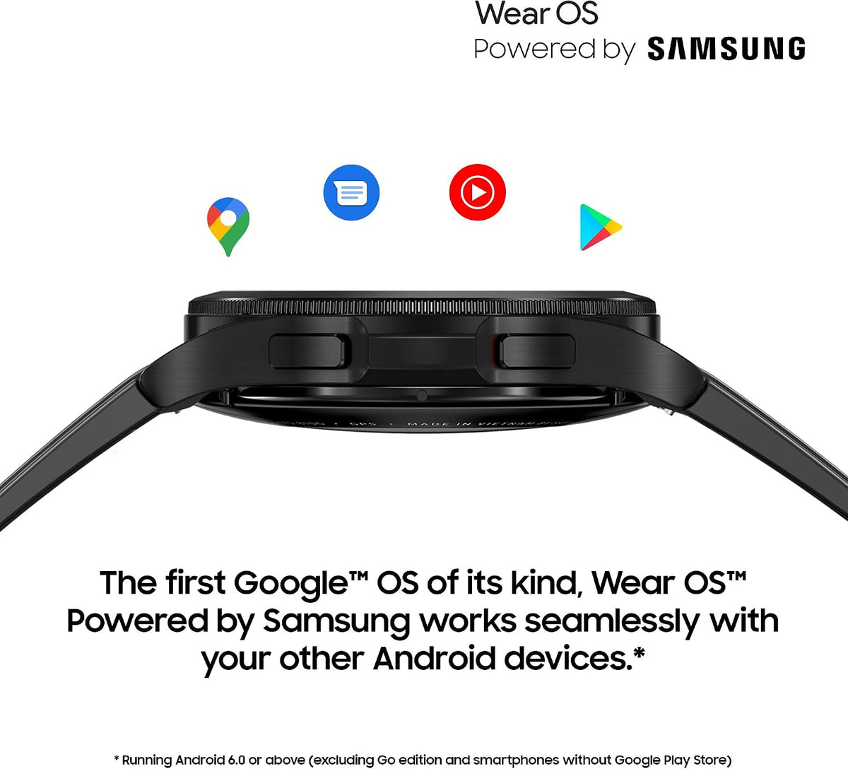 Samsung Galaxy Watch4 Classic (4G, 46mm) Black Stainless Steel