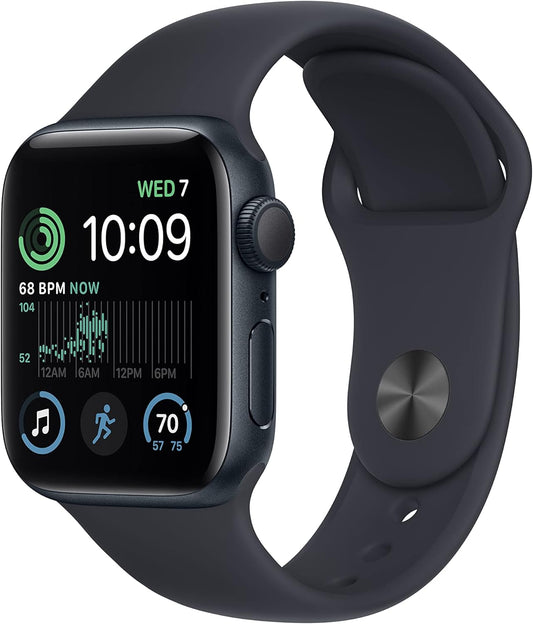 Apple Watch SE 1st Gen (GPS, 44mm) Space Grey + Black Band