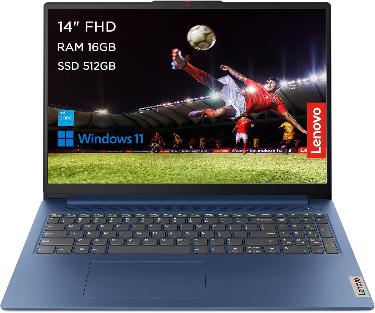 Lenovo IdeaPad Slim 3, 14in, i5-12450H, 16GB RAM, 512GB SSD, Abyss Blue