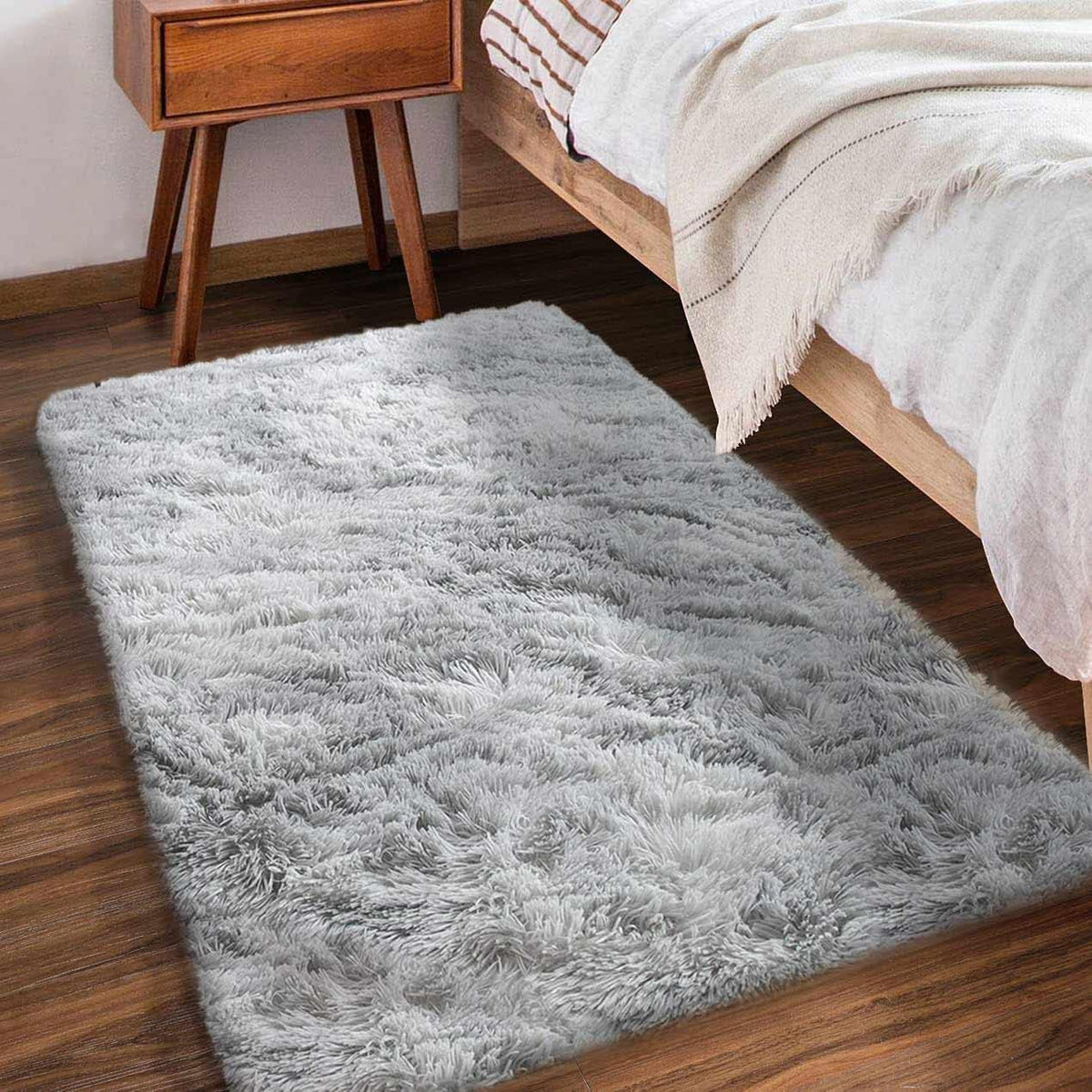 Gisionlari Soft Shaggy Area Rug for Bedroom & Living Room