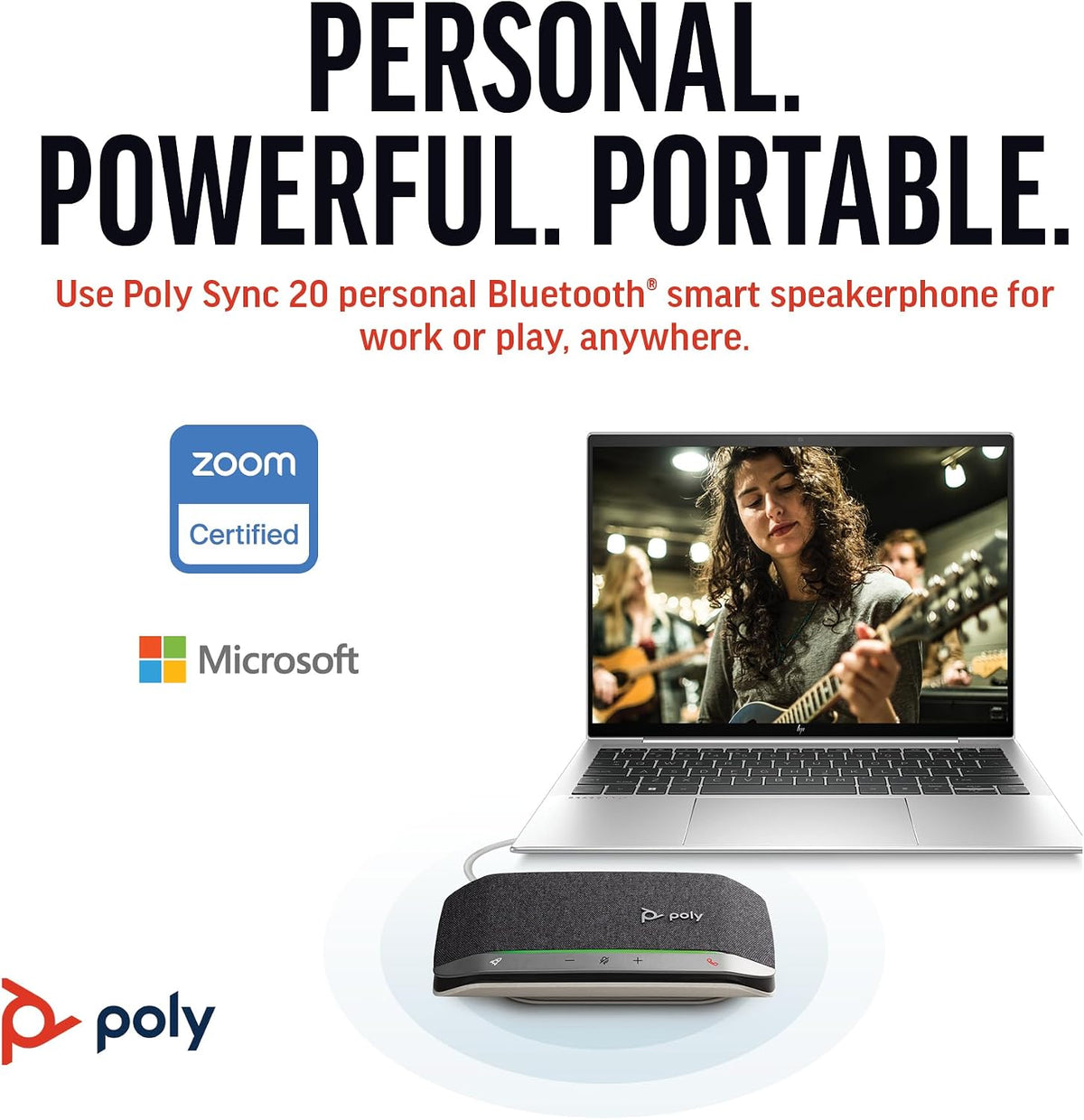 Poly Sync 20 Bluetooth Speakerphone