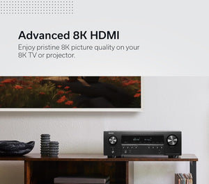 Denon AVC-S670H 5.2 Channel AV Amplifier Dolby DTS-HD Bluetooth AirPlay 2 HEOS