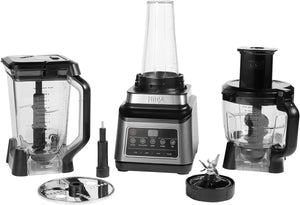 Ninja BN800UK 3-in-1 Food Processor Blender with Auto-IQ Smoothie Maker
