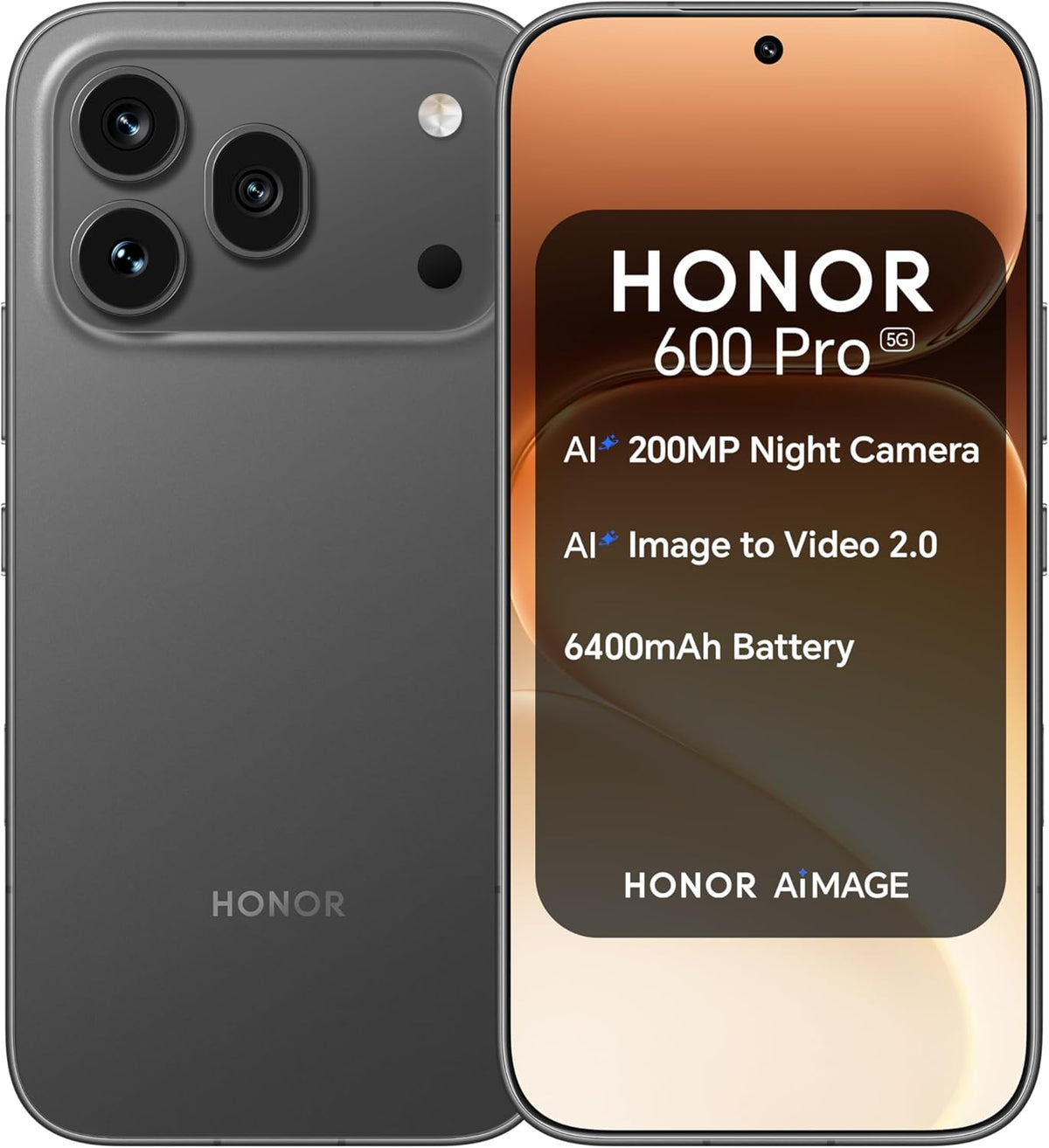 Honor 600 Pro 512GB Black Unlocked & SIM Free Smartphone