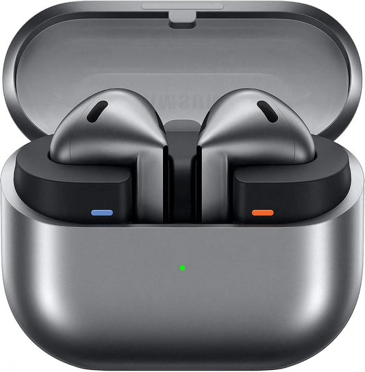 Samsung Galaxy Buds3 Wireless Noise-Cancelling Earbuds Silver