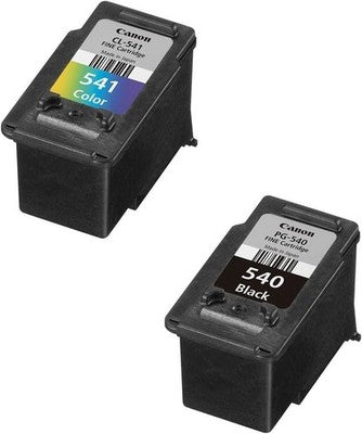 Canon PG-540 + CL-541 Genuine Ink Cartridges Twin Pack for PIXMA Printers