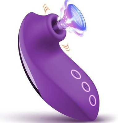EAWESION Rechargeable Personal Massager Deep Violet - 10 Modes (Adult)