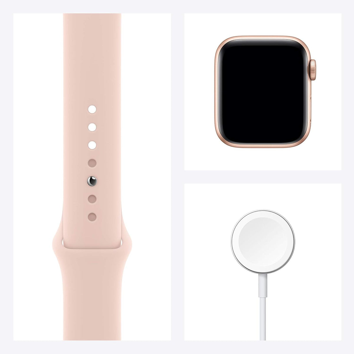 Apple Watch SE 1st Gen (GPS, 40mm) Gold + Pink Sands Band