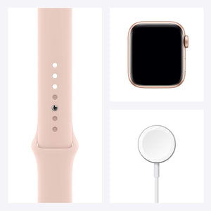 Apple Watch SE 1st Gen (GPS, 40mm) Gold + Pink Sands Band