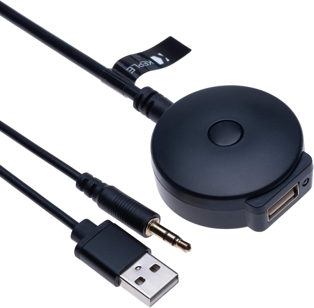 Car Bluetooth Audio Cable USB/3.5mm AUX Adapter for BMW 1-7 Series, X1-X6, Mini