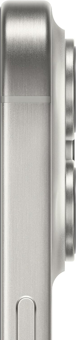 Apple iPhone 15 Pro 128GB White Titanium Unlocked Smartphone