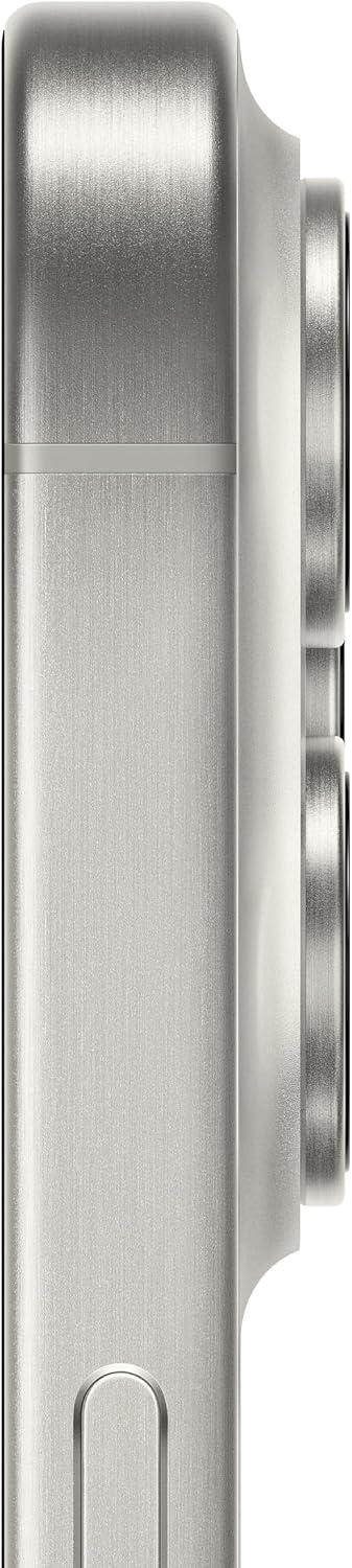 Apple iPhone 15 Pro 128GB White Titanium Unlocked Smartphone