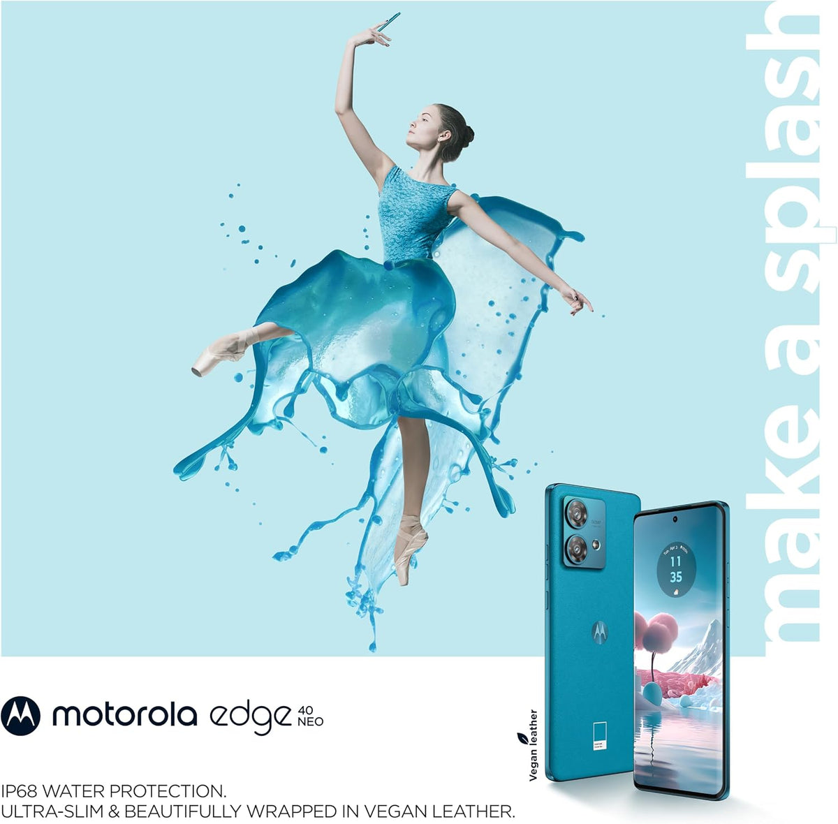 Motorola Edge 40 Neo Caneel Bay 256GB Unlocked & SIM Free Smartphone