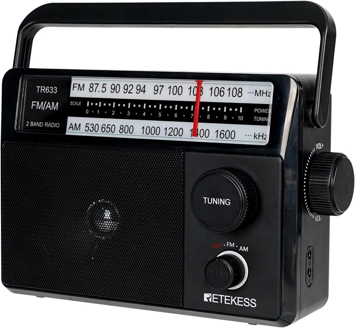 Retekess TR633 Portable AM/FM Transistor Radio