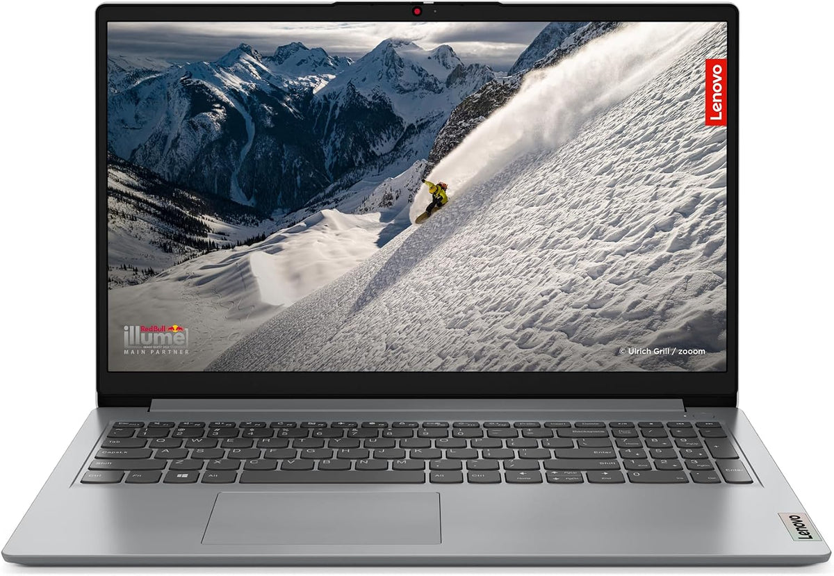 Lenovo IdeaPad 1, 15in, Celeron N4500, 4GB RAM, 128GB eMMC, Cloud Grey