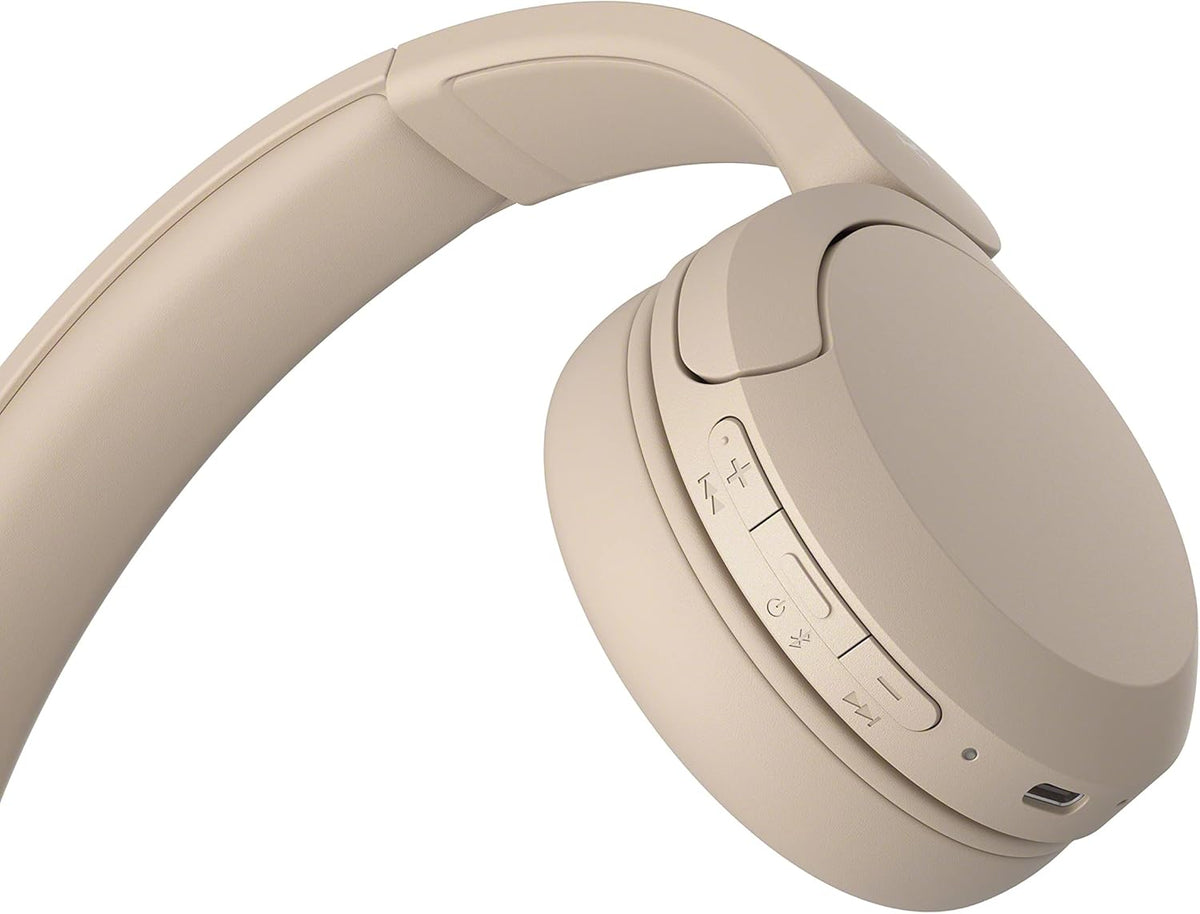 Sony WH-CH520C Wireless Bluetooth Headphones - Beige