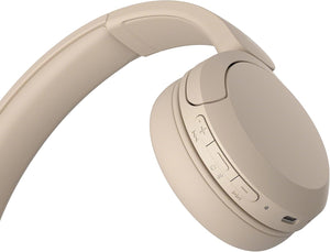 Sony WH-CH520C Wireless Bluetooth Headphones - Beige