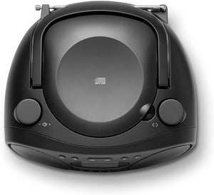 Roberts Zoombox Portable FM/AM Radio Boombox, Black