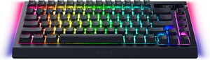 Razer BlackWidow V4 Pro 75% Wireless Mechanical Gaming Keyboard - Black