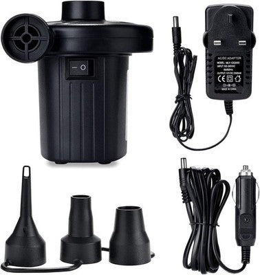 Electric Air Pump, Quick-Fill For Air Mattresses & Inflatables