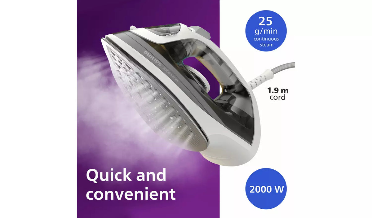 Philips 2000 Series DST2020/80 Steam Iron