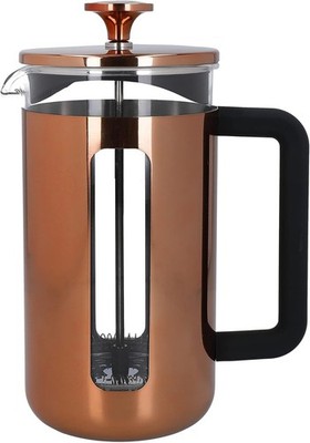 La Cafetiere Pisa Stainless Steel Eight Cup Copper Gift Boxed