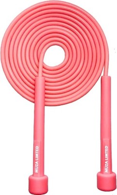 2 x Muza Skipping Rope Adult Speed Jump Rope Adjustable Pink Fitness