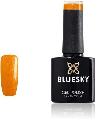 Bluesky Gel Nail Polish Orange A036 - 10Ml, Chip Resistant