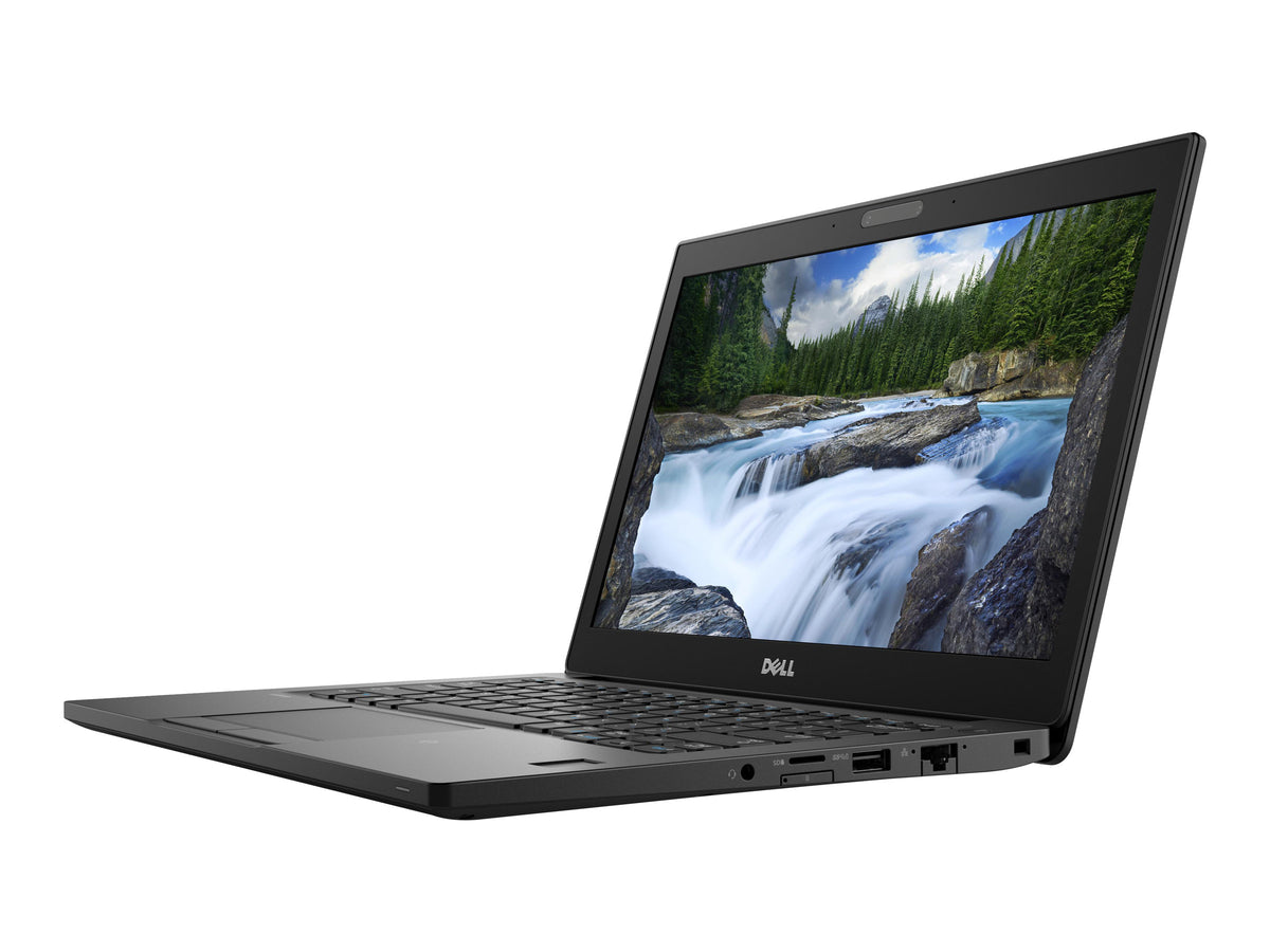Dell Latitude 7290 12.5" Laptop, i5-8550U, 16GB RAM, 256GB SSD, Black