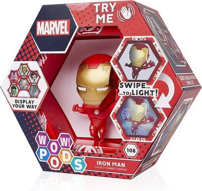 Wow Pods Iron Man Light-Up Collectible Figure - Marvel Fans