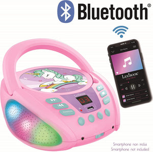 RCD109UNI Bluetooth Boombox - Unicorn