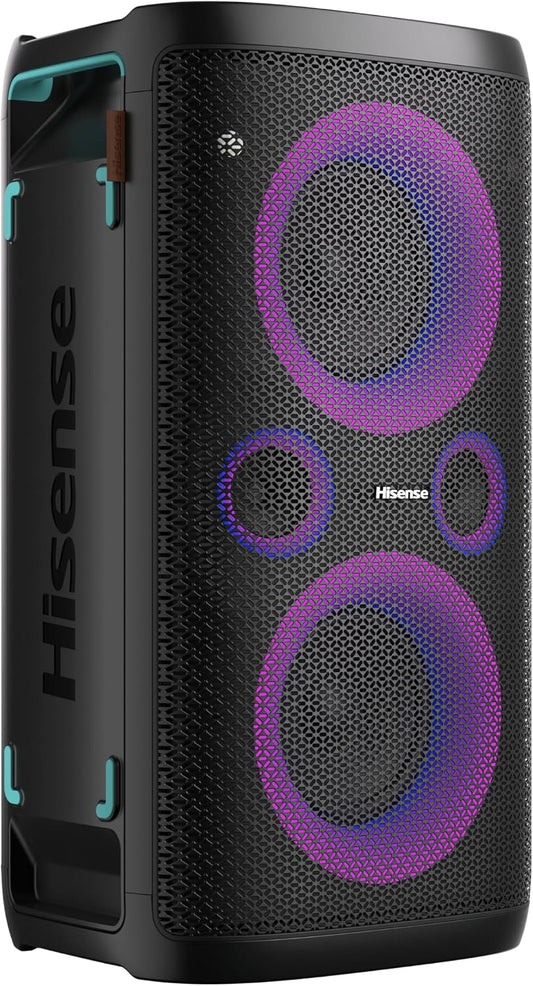 Hisense Party Storm Bluetooth Megasound Party Speaker - Black