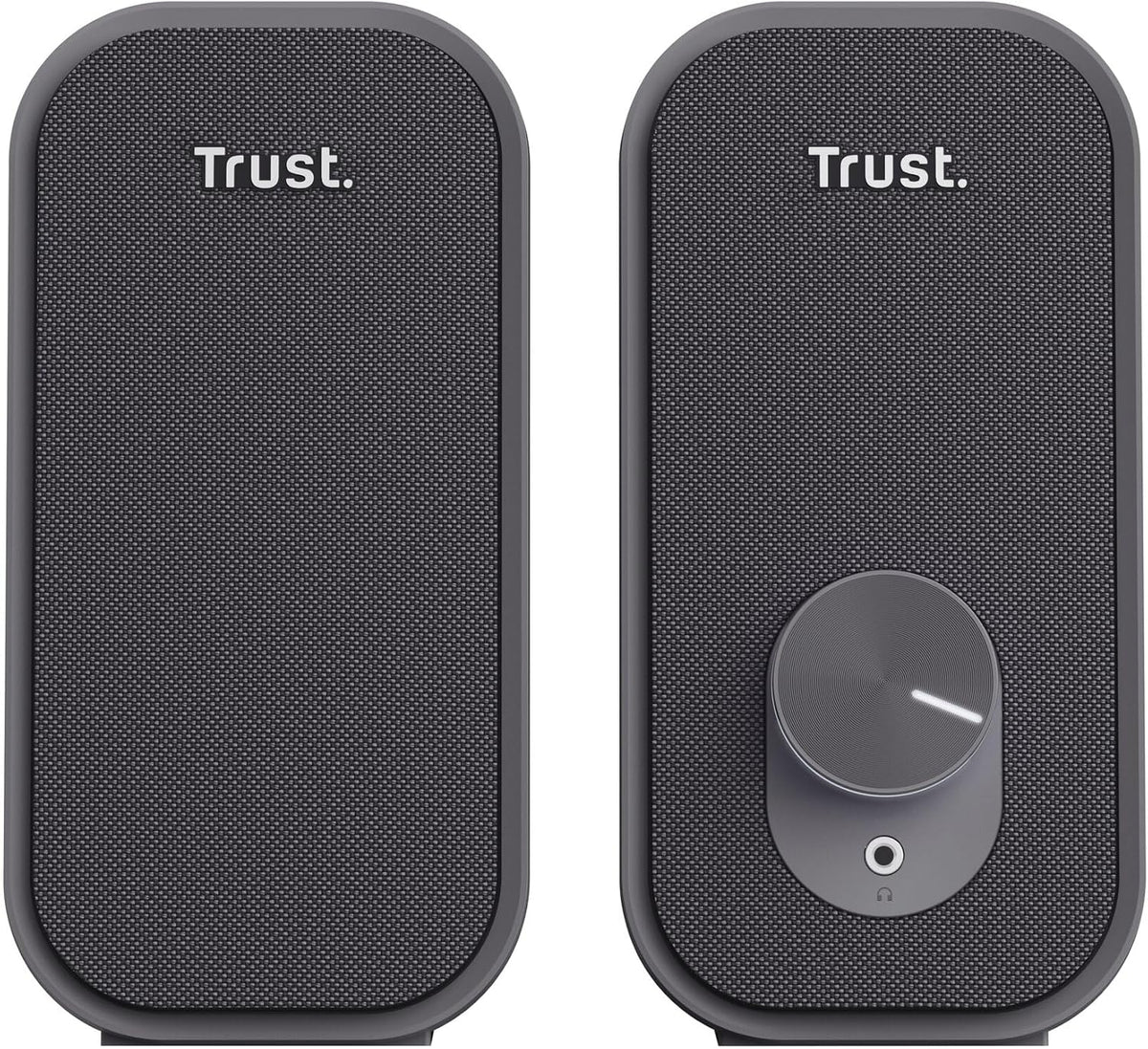 Trust Orada 2.0 PC Speakers 12W USB Stereo Speakers for PC Laptop Mac Black