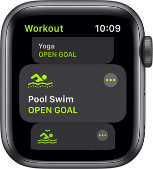 Apple Watch SE (GPS+Cellular, 40mm) Space Grey Case + Black Strap