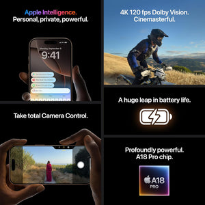 Apple iPhone 16 Pro Max 512GB Desert Titanium Unlocked & SIM Free Smartphone