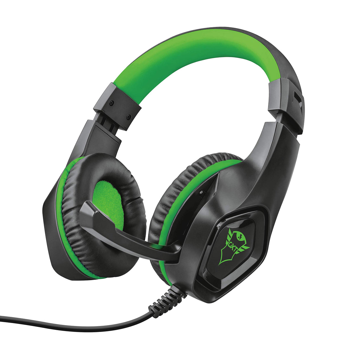 Trust GXT 404G Frog Gaming Headphones Xbox One 40mm Green