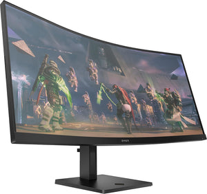 HP OMEN 34c 34" WQHD 3440x1440 UltraWide Curved PC Gaming Monitor - Black 3