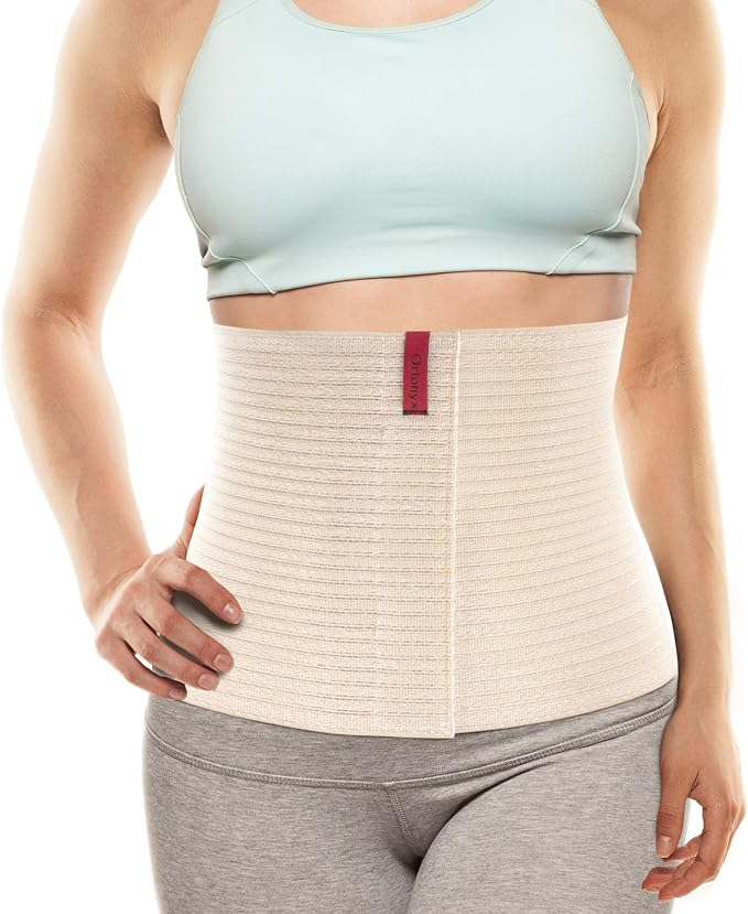 ORTONYX Post-Operative Abdominal Support Belt, Beige S/M