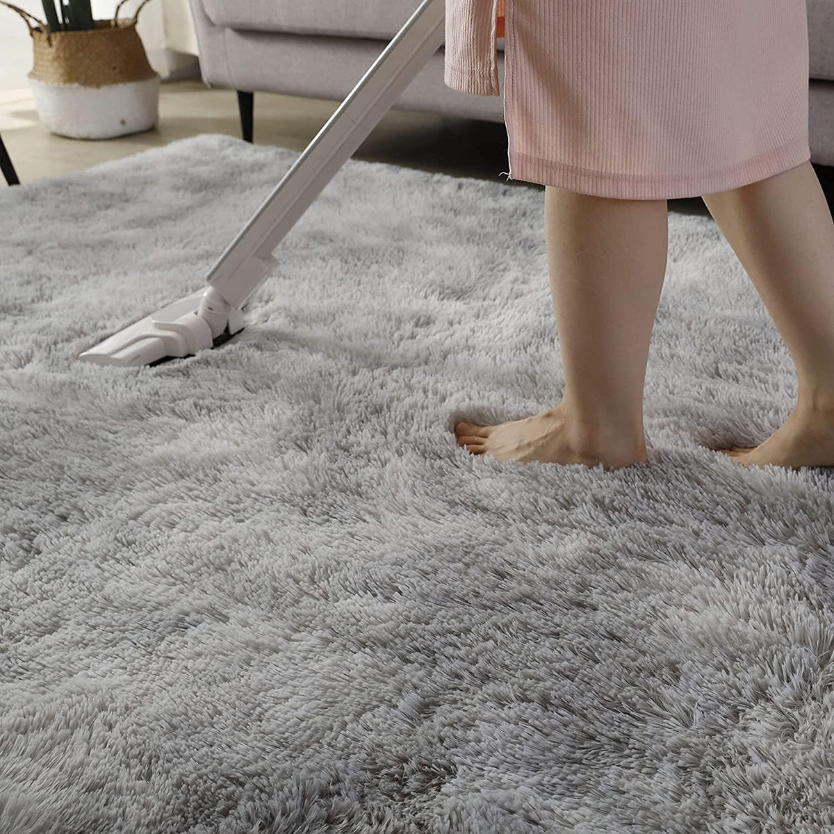 Gisionlari Soft Shaggy Area Rug for Bedroom & Living Room