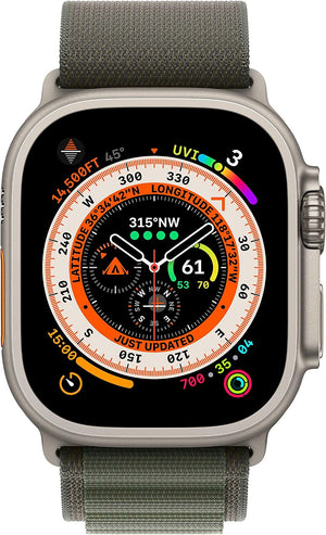 Apple Watch Ultra 49mm Titanium GPS + Cellular Smartwatch (A2684)