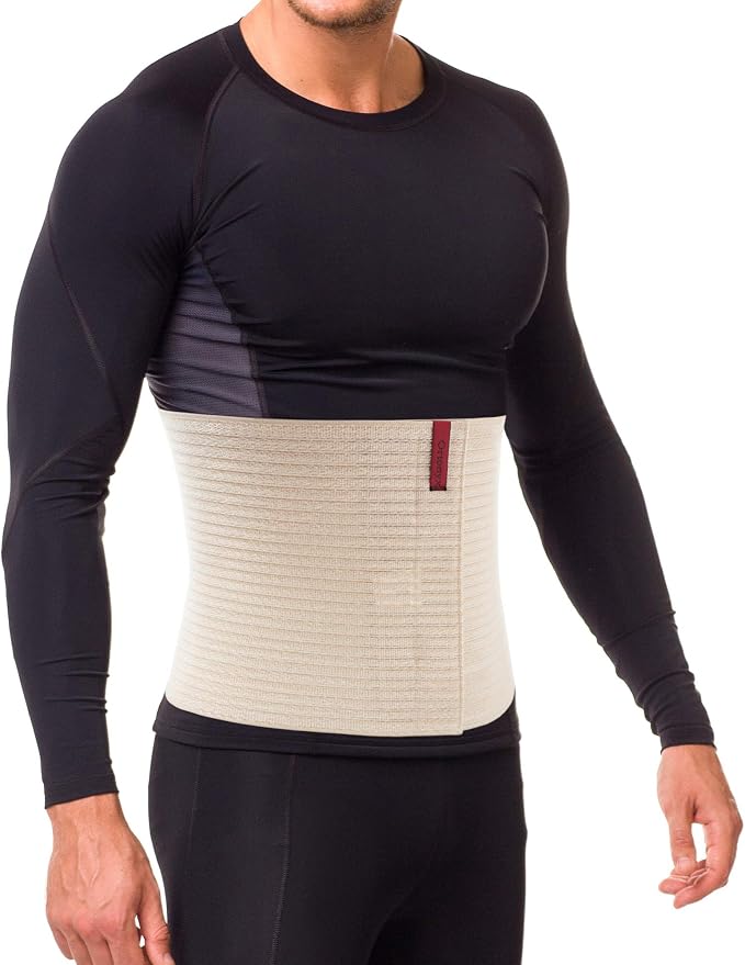 ORTONYX Post-Operative Abdominal Support Belt, Beige S/M