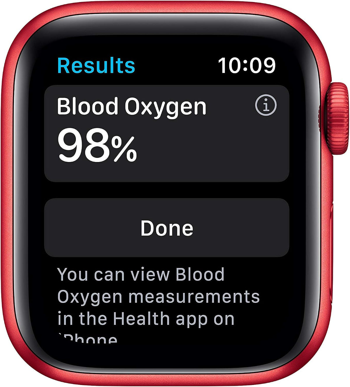 Apple Watch Series 6 (GPS, 40mm) Red Aluminium Case + Red Strap