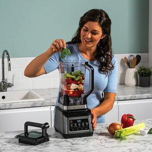 Ninja BN800UK 3-in-1 Food Processor Blender with Auto-IQ Smoothie Maker