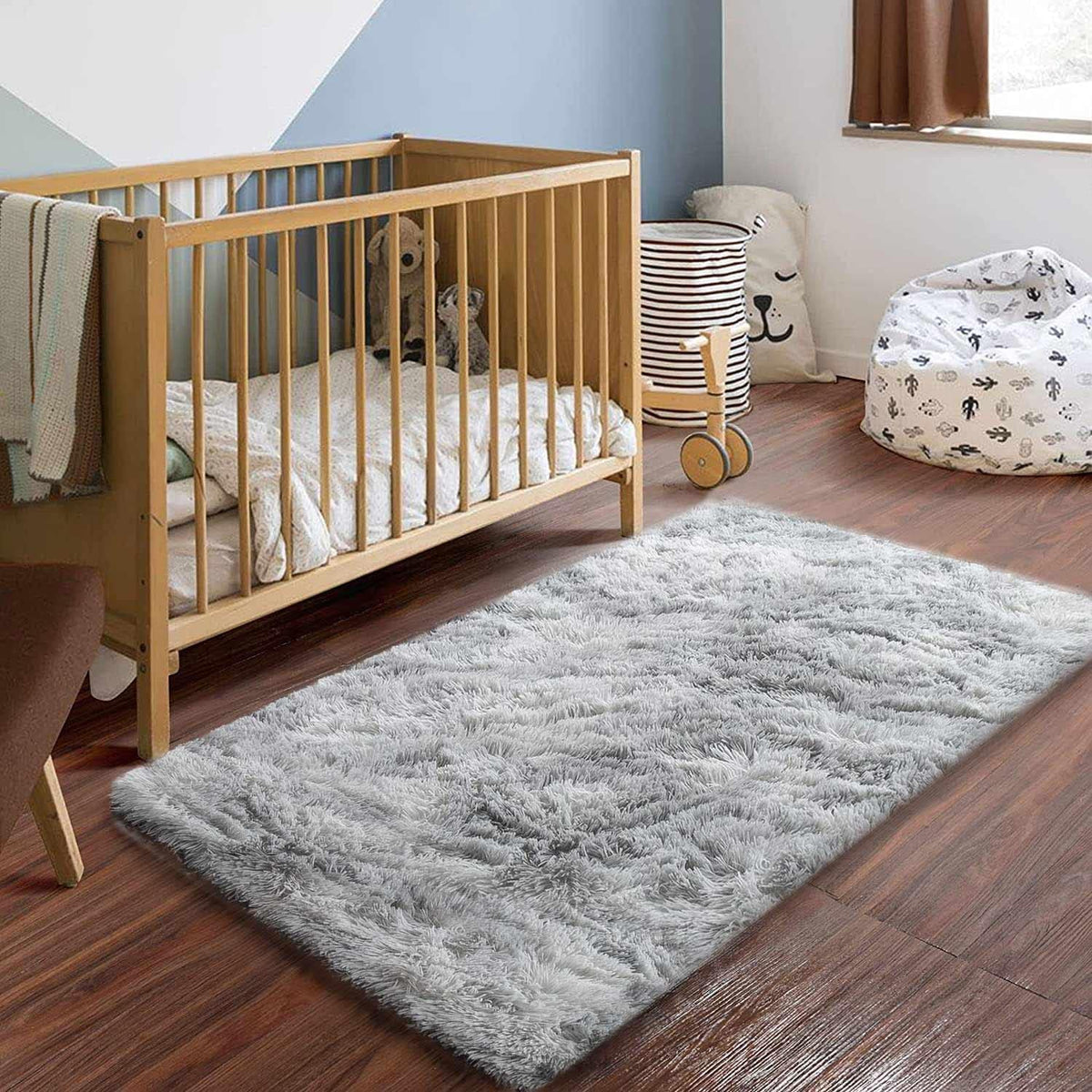 Gisionlari Soft Shaggy Area Rug for Bedroom & Living Room